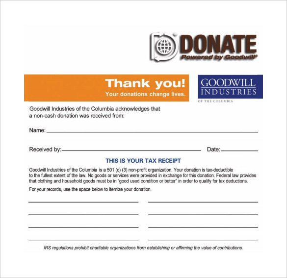 Sample Donation Receipt Template 23+ Free Documents in PDF, Word Sample Donation Receipt Template 23+ Free Documents in PDF, Word