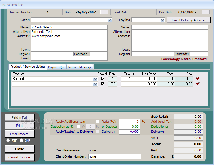 Access Invoice Template Free | invoice example Access Invoice Template Free | invoice example