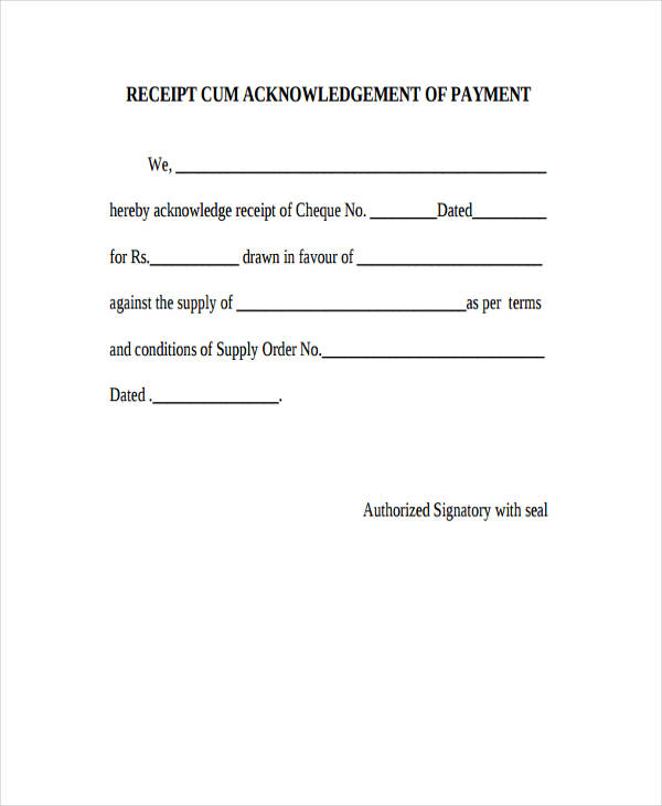 15+ Acknowledgement Receipt Templates Free Sample, Example 15+ Acknowledgement Receipt Templates Free Sample, Example