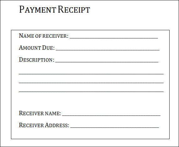 receipt template | Click on the download button to get this Free receipt template | Click on the download button to get this Free