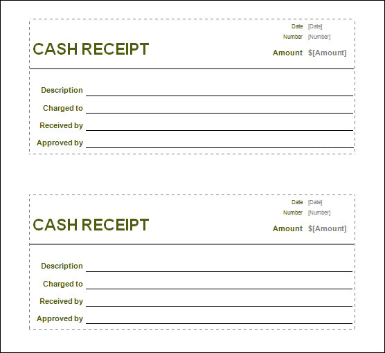 Free Printable PDF Sales Receipts Business Form Templates