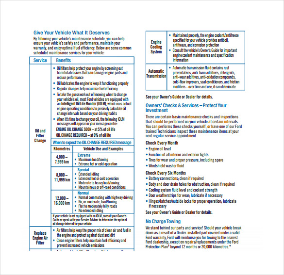 Maintenance Schedule Template will help you keep track of your 