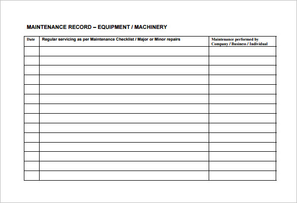 Building Maintenance Schedule Template | Free Word Templates Building Maintenance Schedule Template | Free Word Templates