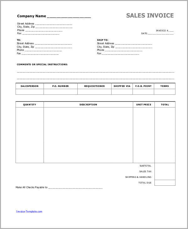 Sample Cash Invoice 6+ Examples in PDF, Word, Excel