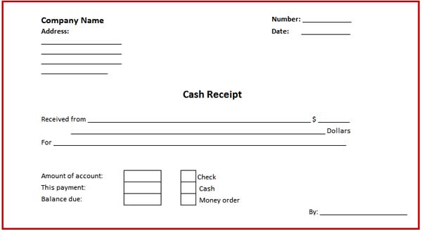 Cash Receipt | Free Cash Receipt Template for Excel Cash Receipt | Free Cash Receipt Template for Excel