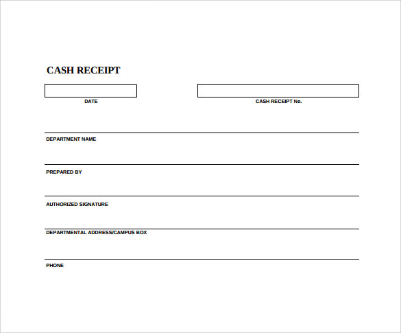 Download a Free Cash Receipt Template for Word or Excel Download a Free Cash Receipt Template for Word or Excel