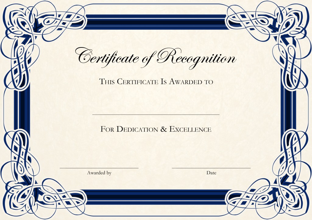 Certificate of Appreciation Templates – PDF Word – Get Calendar Certificate of Appreciation Templates – PDF Word – Get Calendar