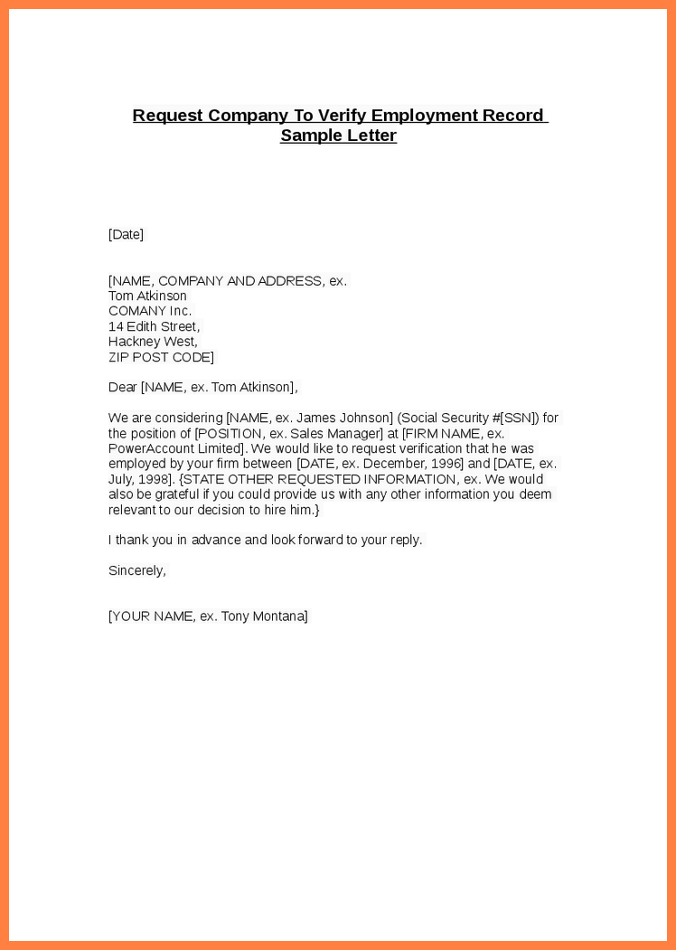8+ confirmation of employment letter for bank | Bussines Proposal 2017 8+ confirmation of employment letter for bank | Bussines Proposal 2017