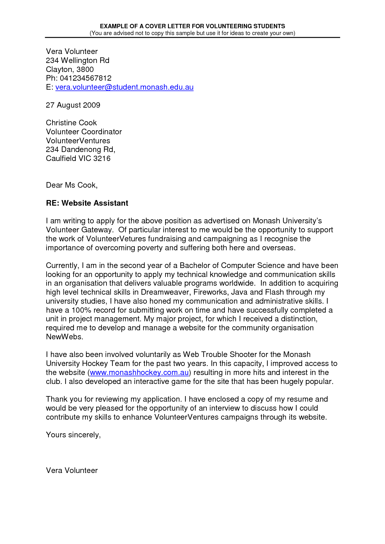 Cover Letter Example Cover Letter Examples For Customer Cover Letter Example Cover Letter Examples For Customer