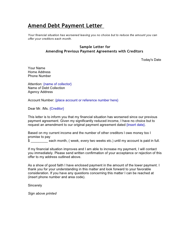 Credit and Debt Dispute Letters Credit and Debt Dispute Letters