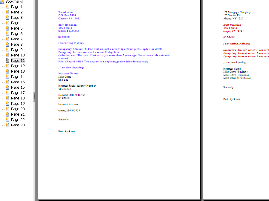 Section 609 Credit Dispute Letter Sample Credit Repair Secrets Section 609 Credit Dispute Letter Sample Credit Repair Secrets