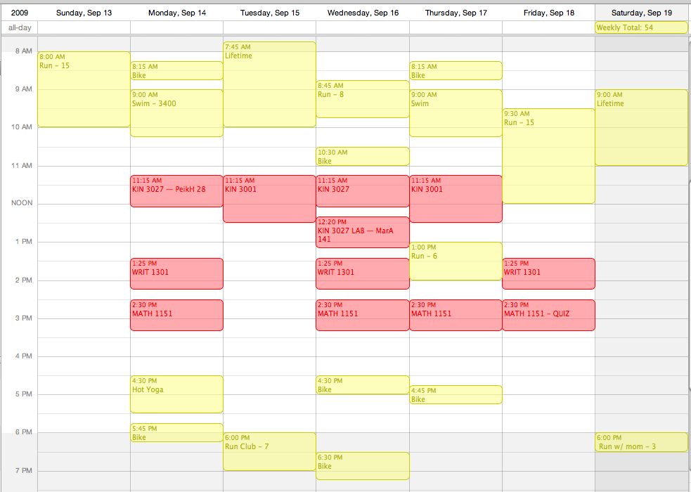 Class Schedule Clip Art (25+)