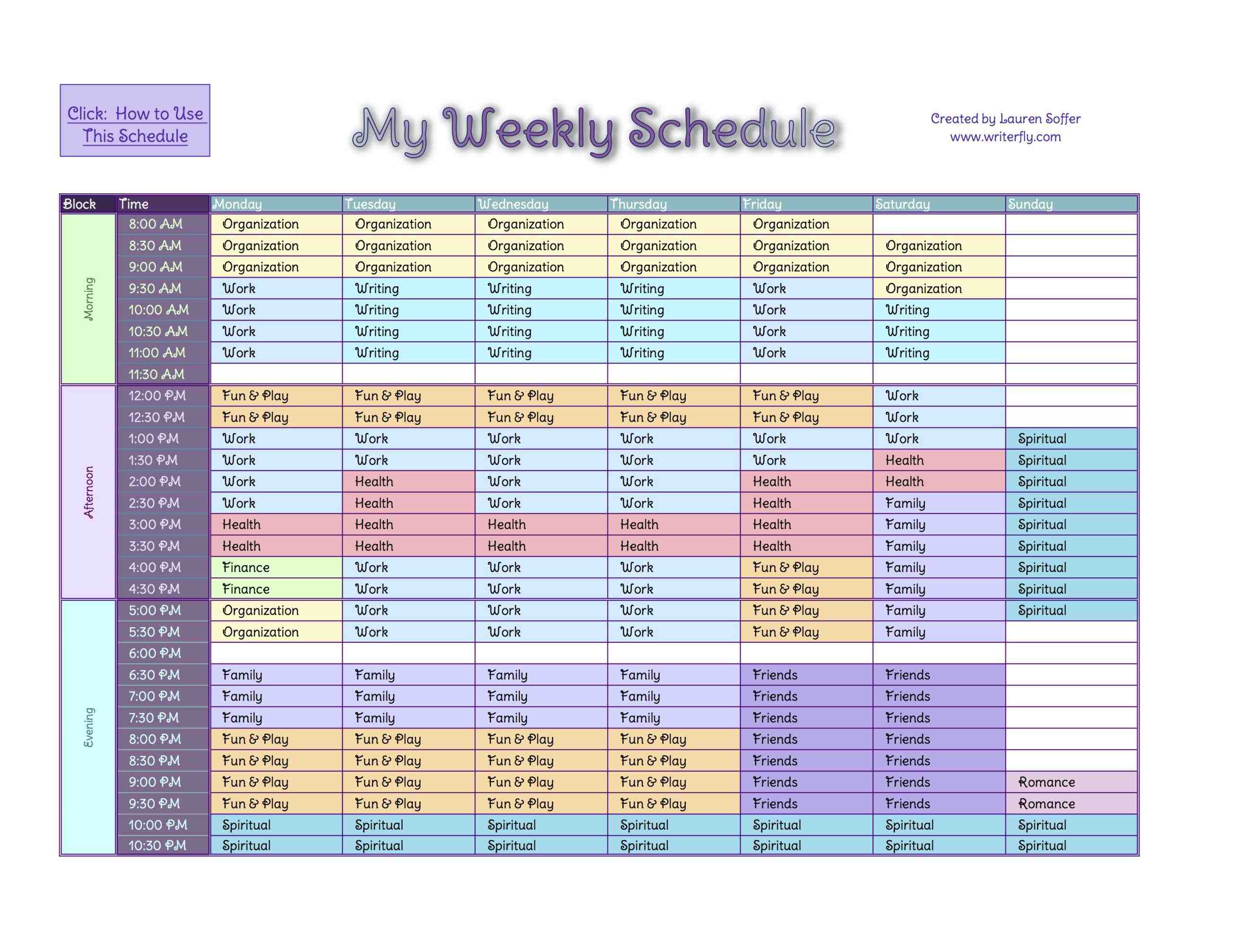daily routine schedule maker | weeklyplanner.website daily routine schedule maker | weeklyplanner.website
