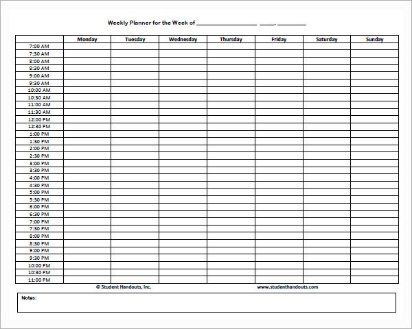 Schedule Template. Weekly Schedule Template For Word Version 1 Schedule Template. Weekly Schedule Template For Word Version 1
