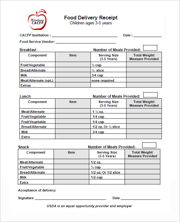 Delivery Receipt Template 15+ Free Word, Excel, PDF Format Delivery Receipt Template 15+ Free Word, Excel, PDF Format