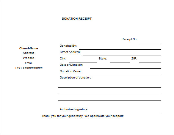Donation Receipt Template 12+ Free Word, Excel, PDF Format Donation Receipt Template 12+ Free Word, Excel, PDF Format