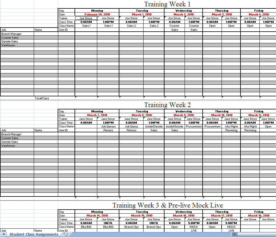 Training Log Template. Spreadsheet Example:Employee Database Excel 