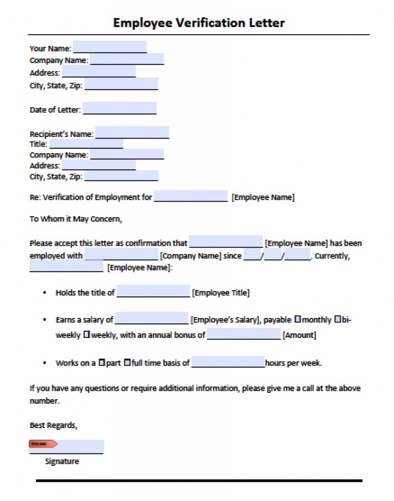 5+ employment confirmation letter template doc | joblettered