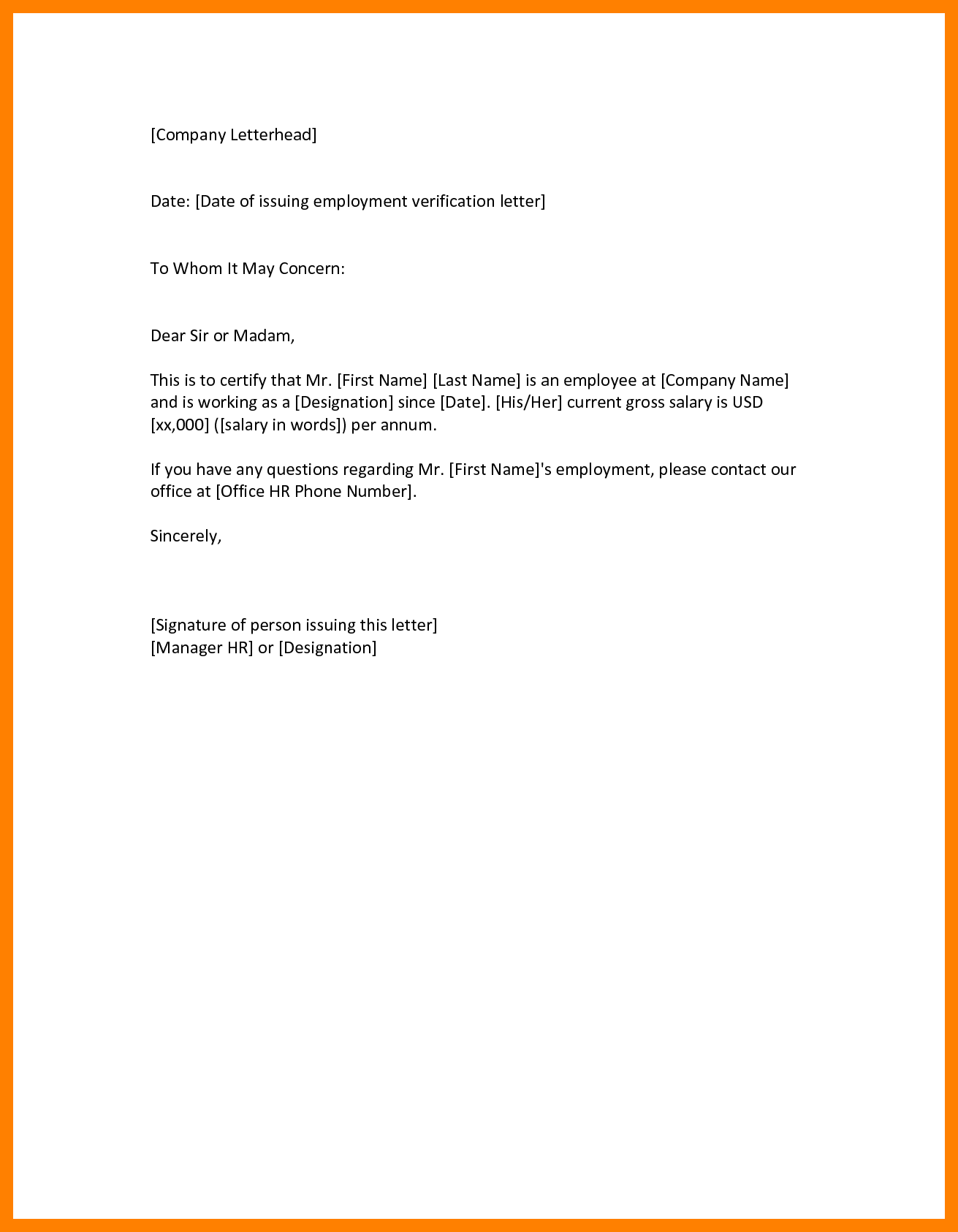 7+ to whom it may concern letter sample | informal letter
