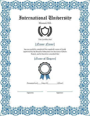 homeschool diploma certificate template free homeschool diploma certificate template free