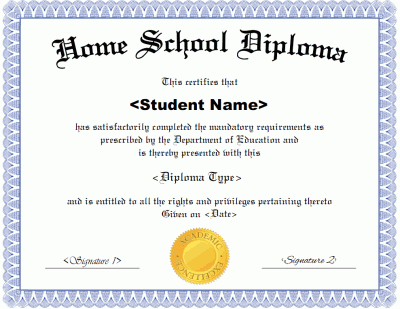 10+ High School Diploma Templates Free Printables!!