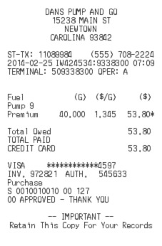 Free Online Gas Receipt Maker Canadian and US Gas Receipts Free Online Gas Receipt Maker Canadian and US Gas Receipts