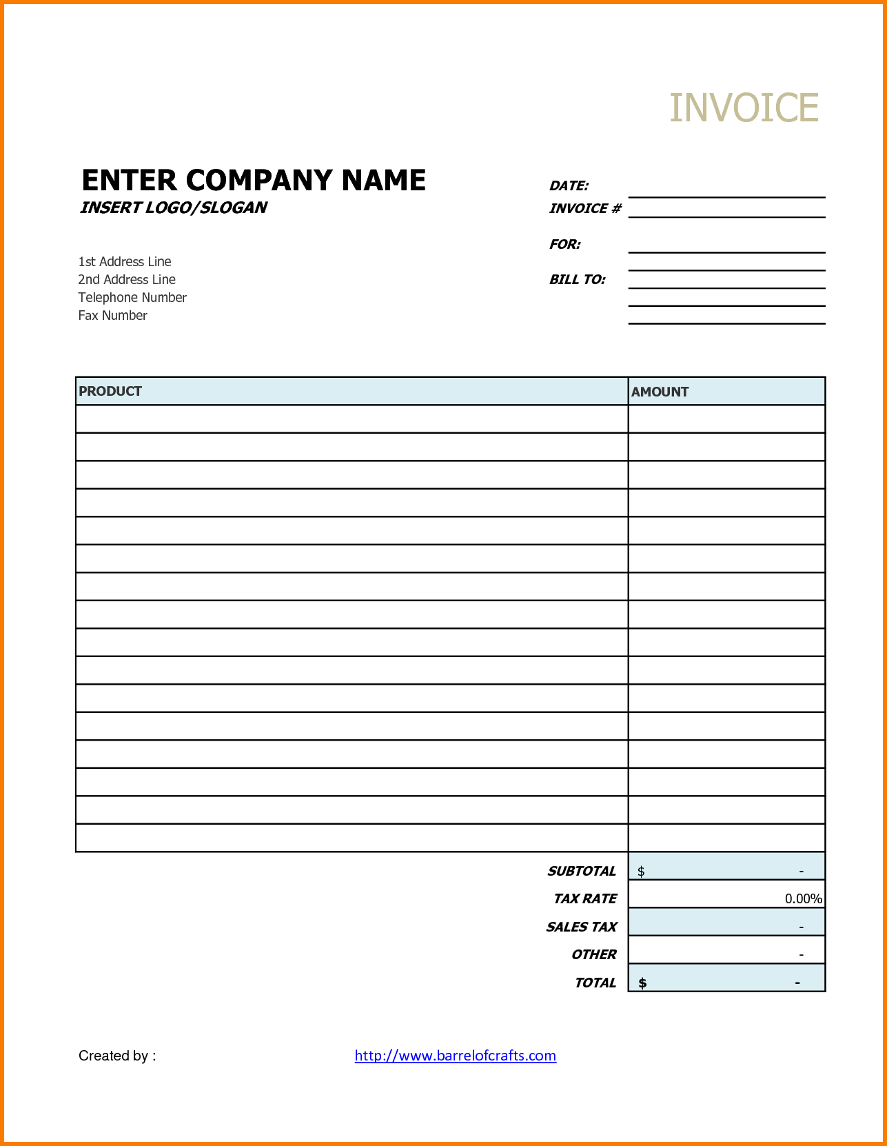 7+ generic receipt | Expense Report