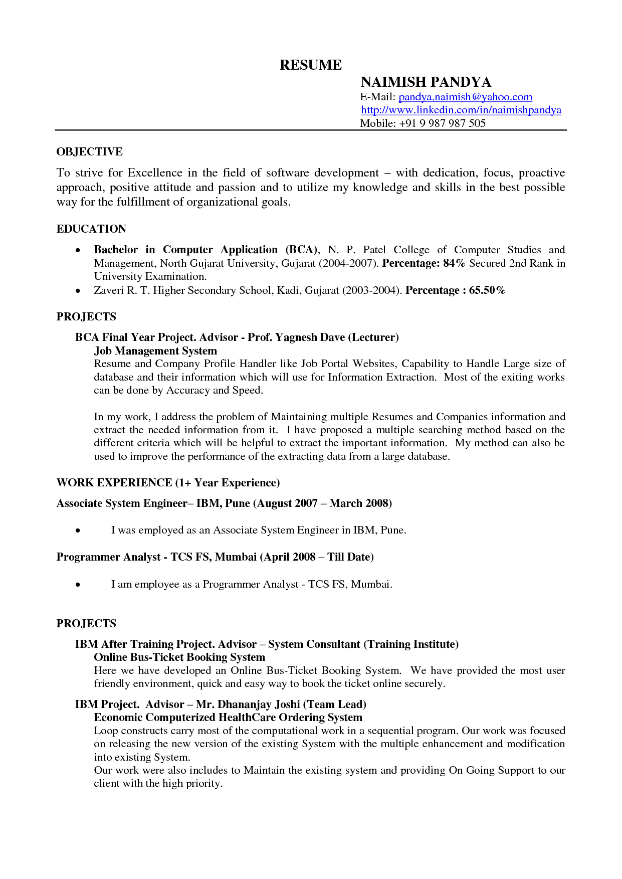 Google Resume Examples | Resume Badak