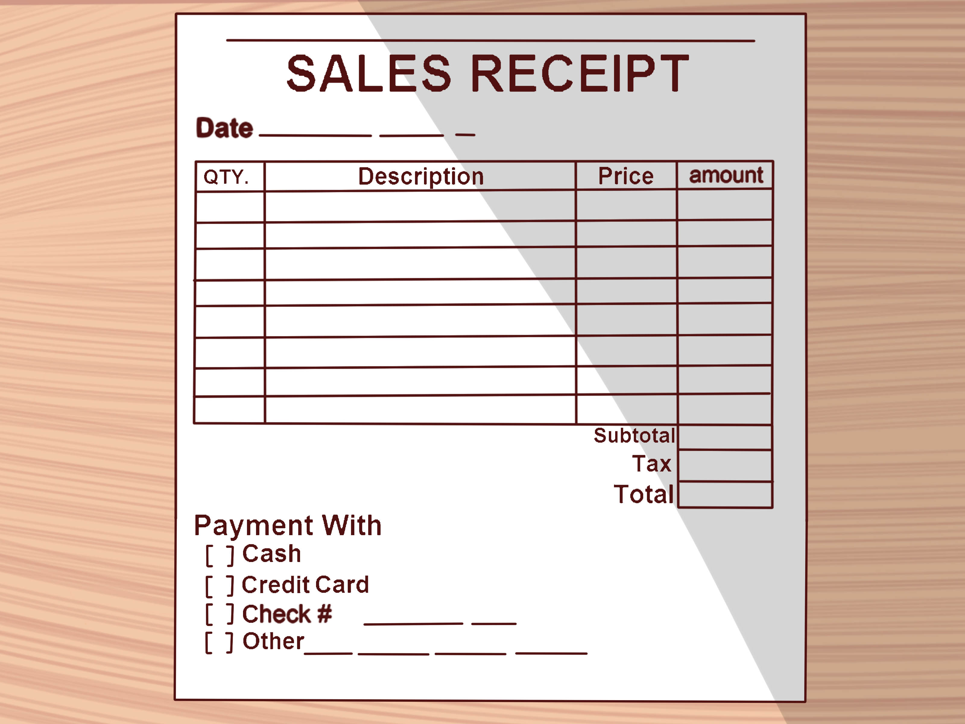 Sample Cash Receipt Template 29+ Free Documents in PDF, Word