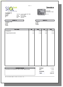 Simple Invoice Template UK | printable invoice template
