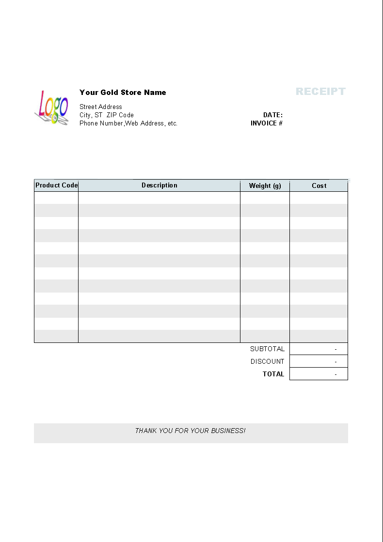 Sample Receipt Templates 28+ Free Documents Download in PDF, Word