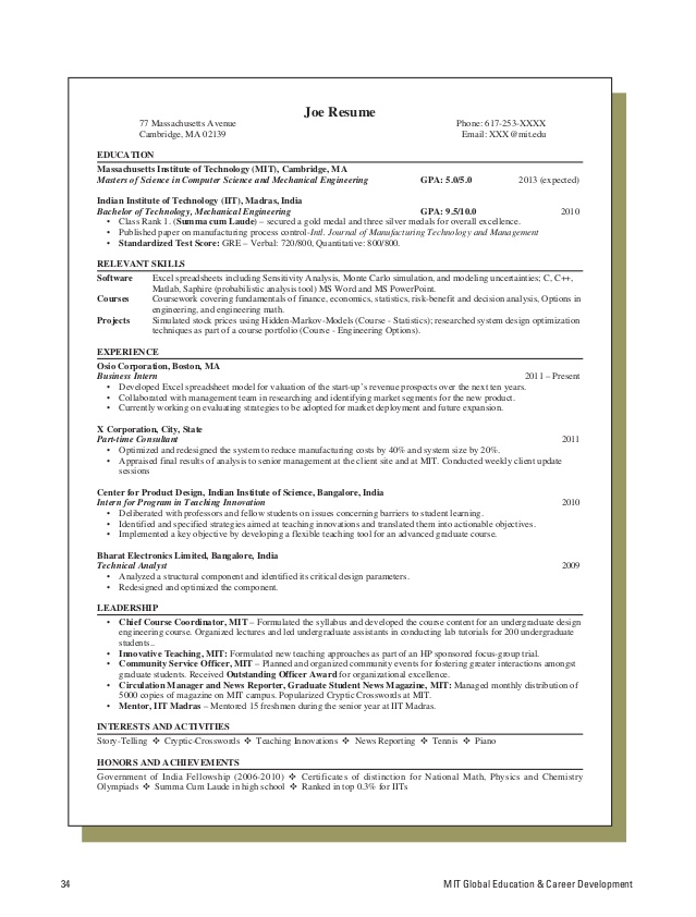 LaTeX Templates » Curricula Vitae/Résumés