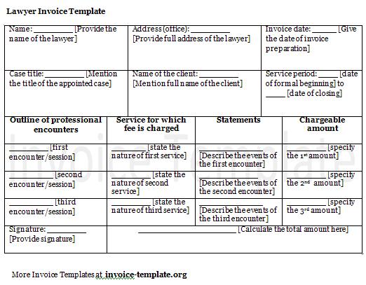 Lawyer Invoice Template : Invoice Templates Lawyer Invoice Template : Invoice Templates