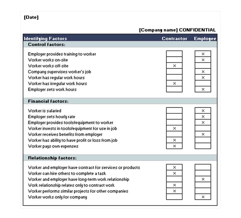 new employee checklist template excel