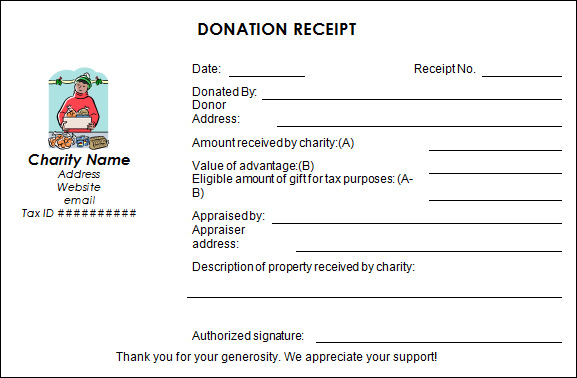 16 Donation Receipt Template Samples | Templates Assistant 16 Donation Receipt Template Samples | Templates Assistant