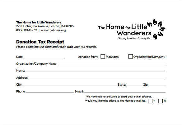 Donation Receipt Template 12+ Free Word, Excel, PDF Format Donation Receipt Template 12+ Free Word, Excel, PDF Format
