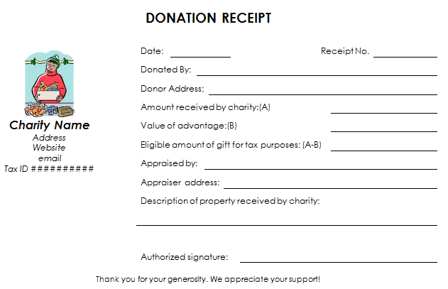 Donation Receipt Template 12+ Free Word, Excel, PDF Format Donation Receipt Template 12+ Free Word, Excel, PDF Format