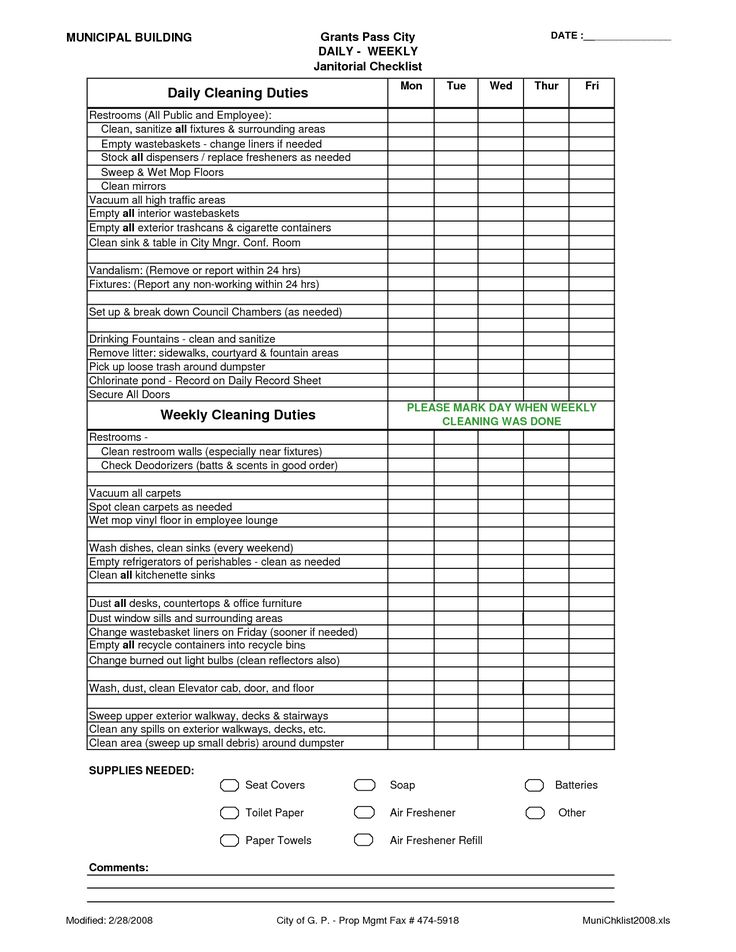 FREE Download: Office Cleaning Checklist gives you a nice FREE Download: Office Cleaning Checklist gives you a nice