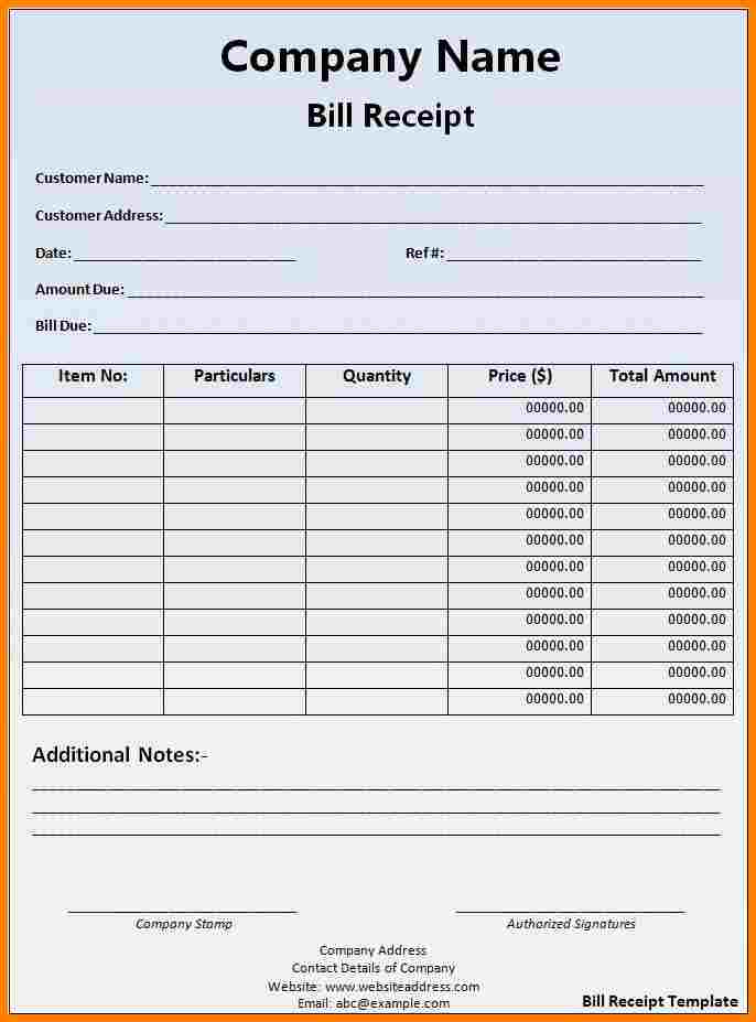 Cash Deposit Receipt at http://.receipts templates.com/deposit 