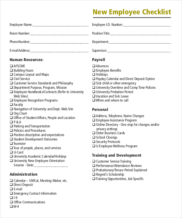 Best practice onboarding checklists | Download toolkit