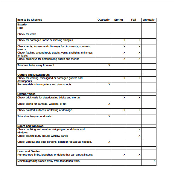 equipment maintenance schedule template equipment maintenance schedule template