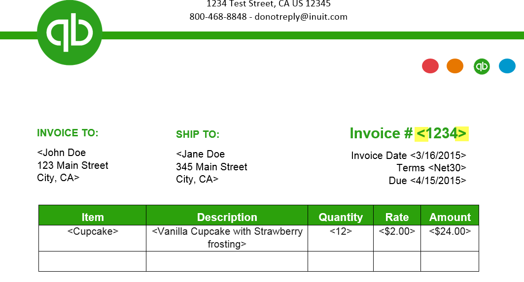 Customizing a QuickBooks Invoice Template to include a Remittance 