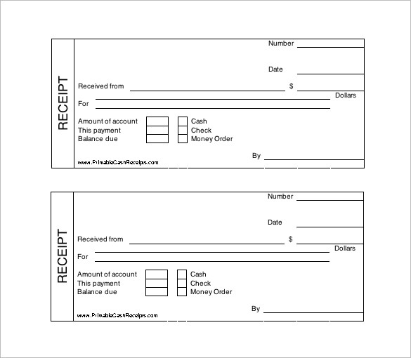 Receipt Book Template 17+ Free Sample, Example, Format Download 