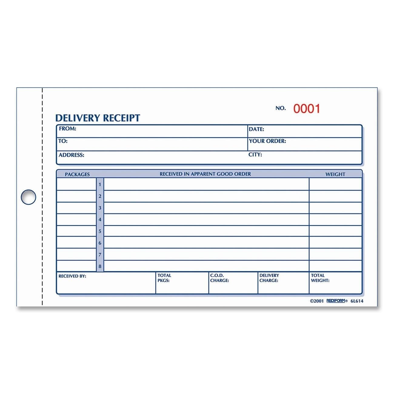 Simple Receipt Template (Word Format) Dotxes