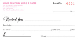 Receipt Book Template Word Choice Image Templates Design Ideas