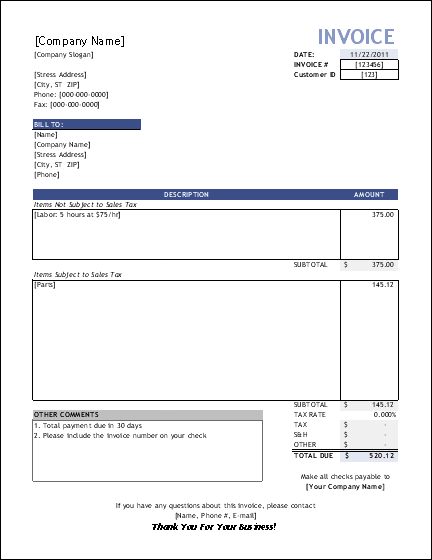 services rendered receipt template services rendered receipt template