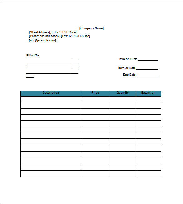 Google Invoice Template 14 Free Word Excel Pdf Format Free Google Google Invoice Template 14 Free Word Excel Pdf Format Free Google
