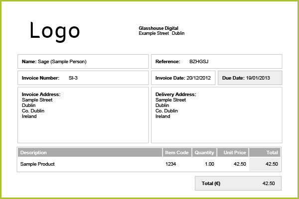 How To Create An Invoice? Sage One How To Create An Invoice? Sage One