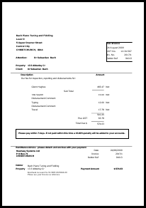 Contractor Invoice Template Nz | printable invoice template