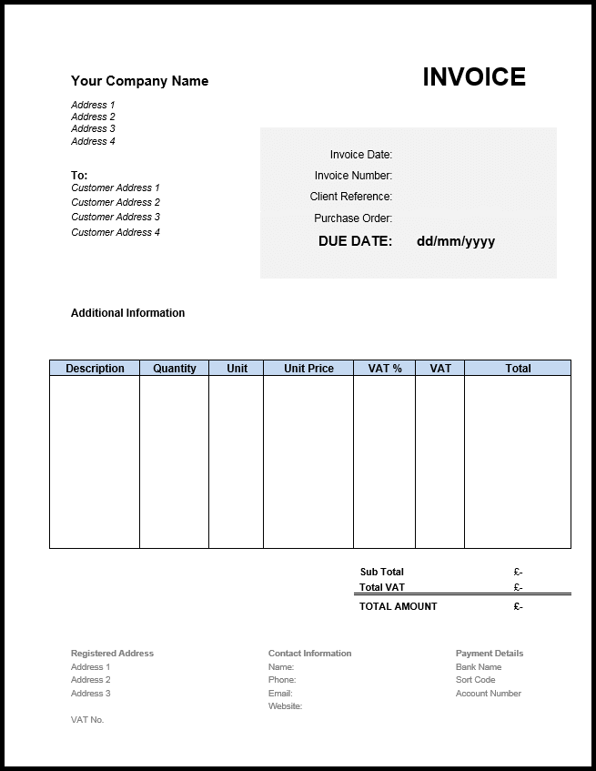 business receipt template